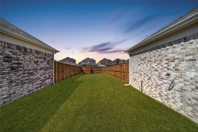 341 Gleneagles Dr, Garland, TX 75040 - view of yard with a fenced backyard