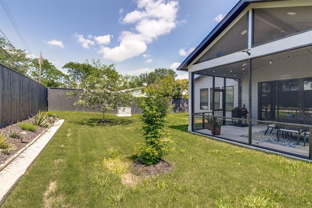 11955 Hoblitzelle Dr, Dallas, TX 75243 - view of yard with a patio area