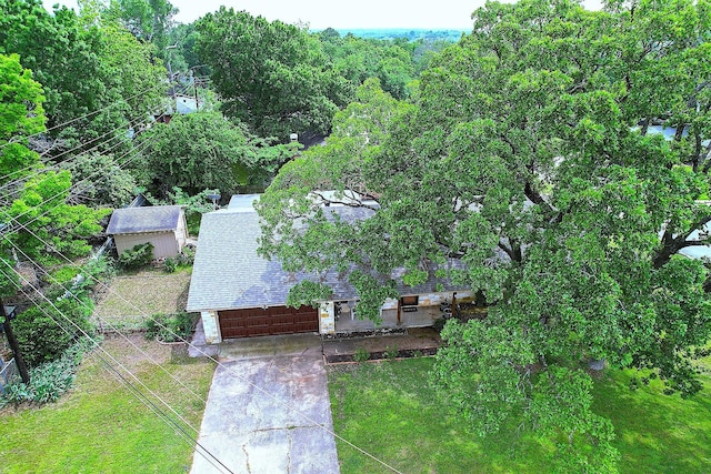 1730 W Hull St, Denison, TX 75020 - bird's eye view