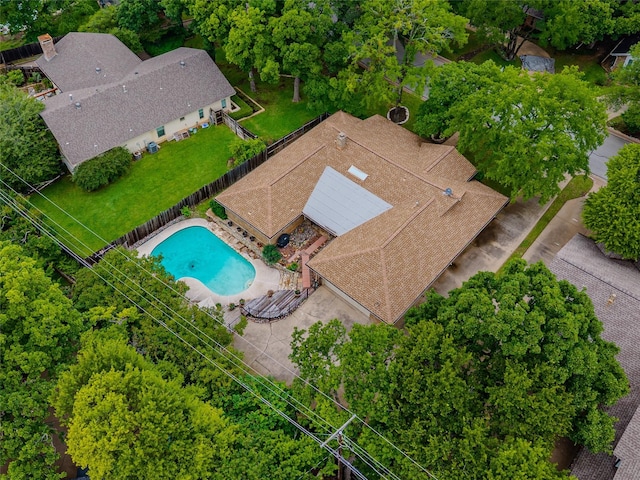 aerial view