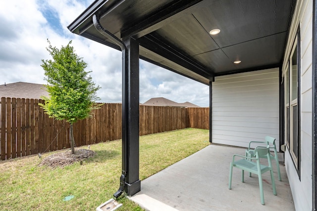 2021 Pine Stone Ln, Forney, TX 75126 - view of patio with a fenced backyard