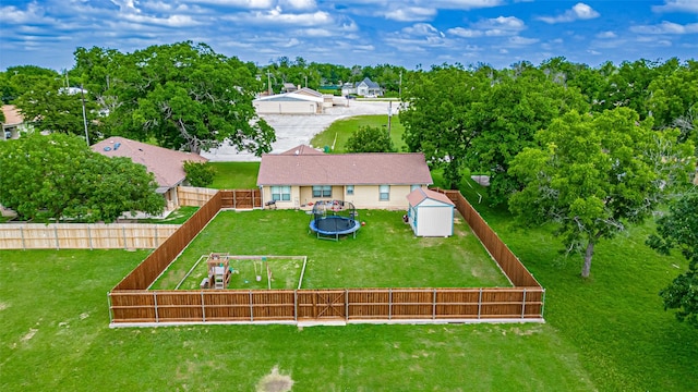 630 N Park St, Dublin, TX 76446 - aerial view of property and surrounding area