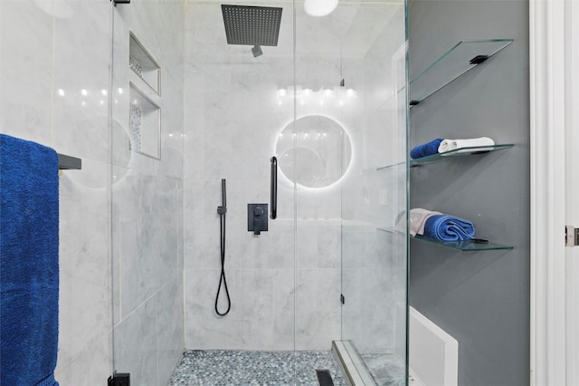5243 Welden Ct, Fort Worth, TX 76132 - bathroom with a shower stall