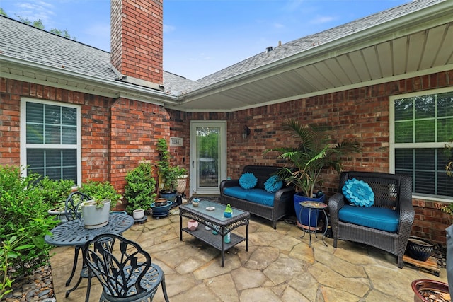 5243 Welden Ct, Fort Worth, TX 76132 - view of patio / terrace with outdoor lounge area