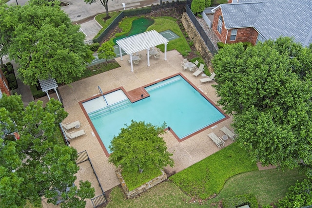 5243 Welden Ct, Fort Worth, TX 76132 - aerial view