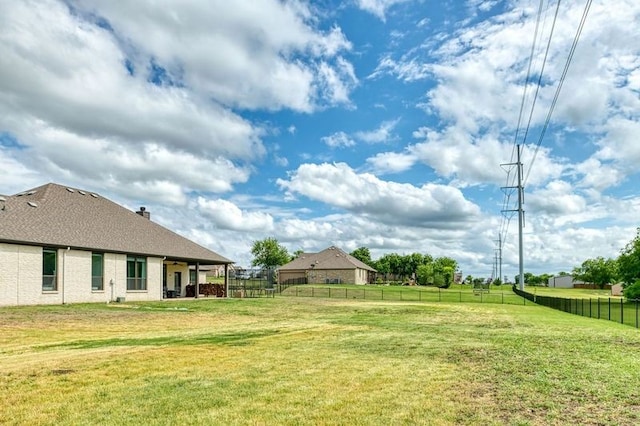235 Winchester St, Van Alstyne, TX 75495 - view of yard with fence