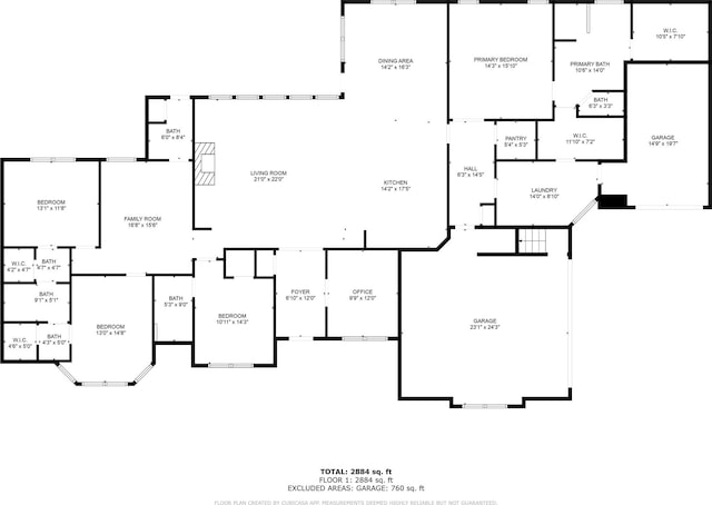235 Winchester St, Van Alstyne, TX 75495 - floor plan