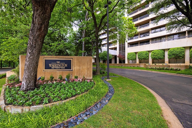 3831 Turtle Creek Blvd Unit 7E, Dallas, TX 75219 - view of community sign