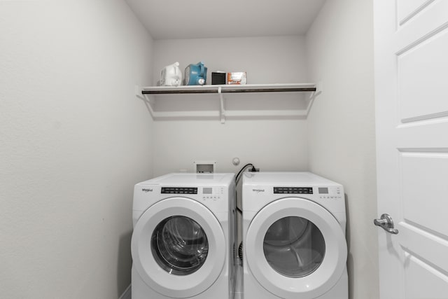 4016 Glastonbury Rd, Mckinney, TX 75071 - laundry room featuring washer and dryer and laundry area