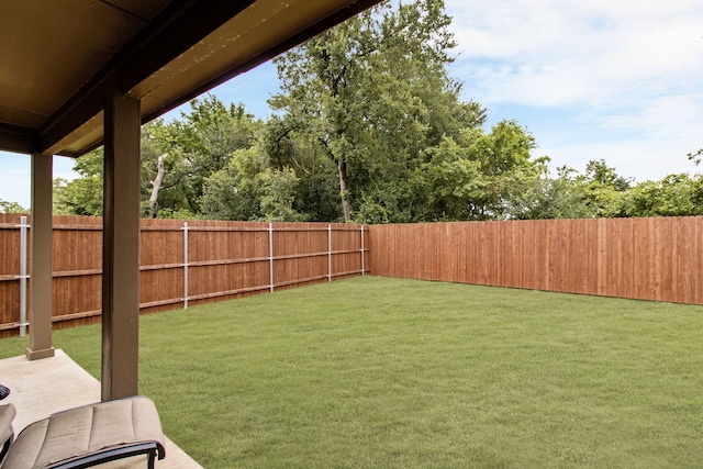 4016 Glastonbury Rd, Mckinney, TX 75071 - view of yard with a fenced backyard