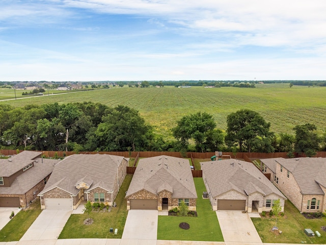 4016 Glastonbury Rd, Mckinney, TX 75071 - drone / aerial view with a rural view and a residential view