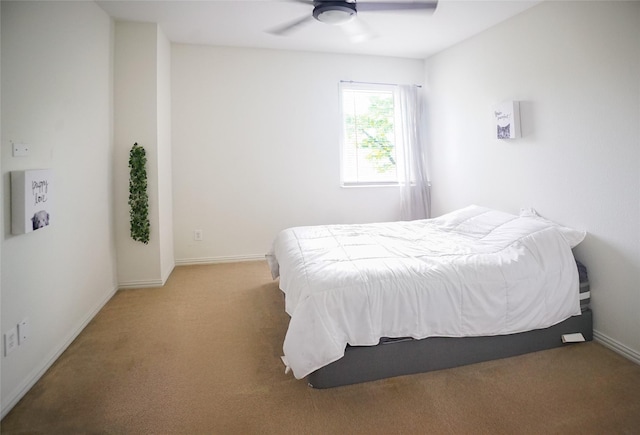 3301 Ski Lift Ct, Mckinney, TX 75070 - carpeted bedroom with baseboards and ceiling fan