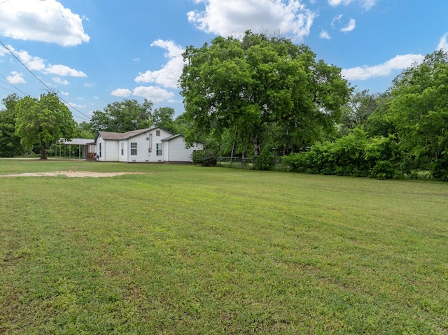 view of yard