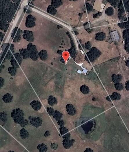 aerial map of property and surrounding area