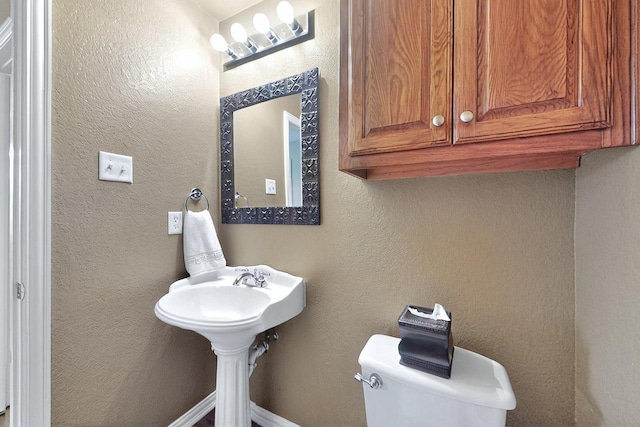 bathroom with toilet