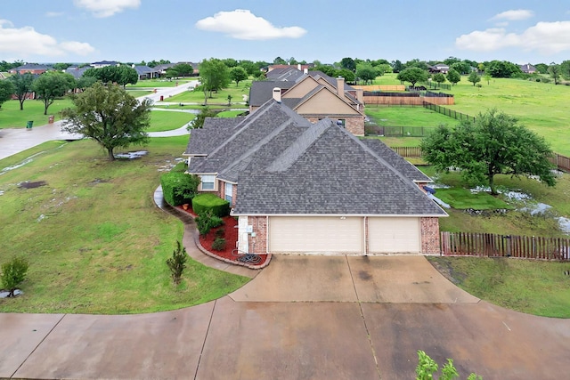 drone / aerial view