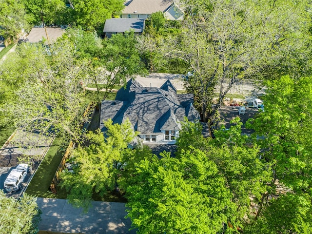 805 Howell St, Mckinney, TX 75069 - birds eye view of property