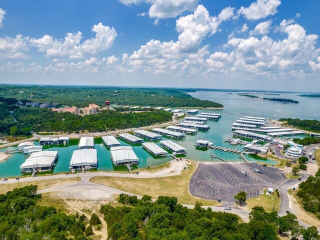 2164 Tanglewood Blvd Unit A105, Pottsboro, TX 75076 - aerial view with a water view