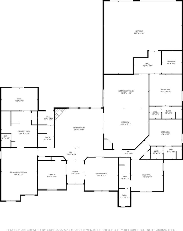 2417 Roosevelt Ave, Fort Worth, TX 76164 - floor plan