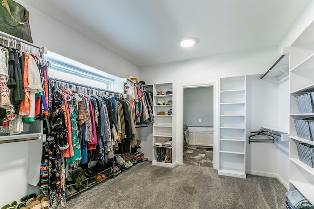250 Beulah Rd, Millsap, TX 76066 - spacious closet featuring carpet