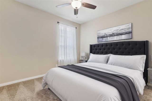 6281 Paragon Dr, Frisco, TX 75036 - bedroom with a ceiling fan, baseboards, and carpet