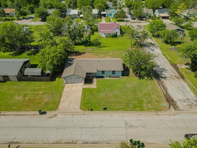 1017 SE 21st St, Mineral Wells, TX 76067 - bird's eye view with a residential view