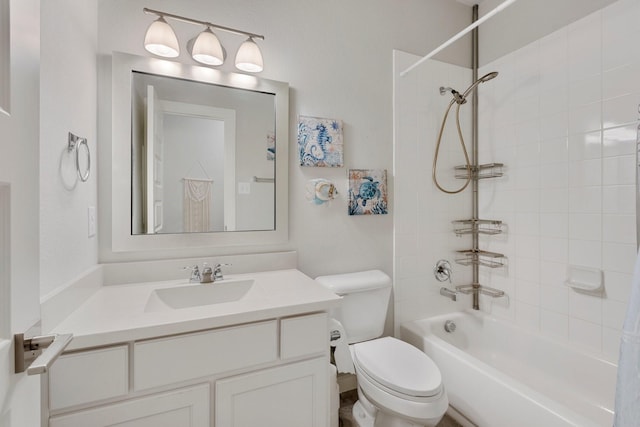 1732 Journey Forth Trl, Wylie, TX 75098 - full bathroom featuring vanity, bathing tub / shower combination, and toilet