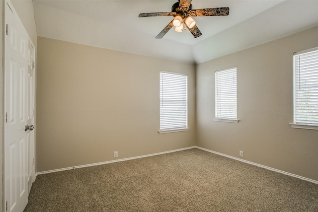 2501 Del Largo Way, Frisco, TX 75033 - carpeted empty room featuring a ceiling fan, baseboards, and a healthy amount of sunlight
