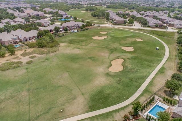 2501 Del Largo Way, Frisco, TX 75033 - aerial view with view of golf course and a residential view