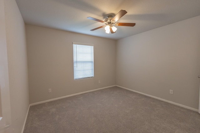 6000 Sutton Fields Trl, Celina, TX 76227 - carpeted empty room with ceiling fan and baseboards