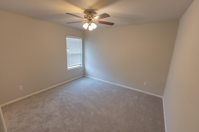 6000 Sutton Fields Trl, Celina, TX 76227 - unfurnished room with baseboards, carpet, and ceiling fan