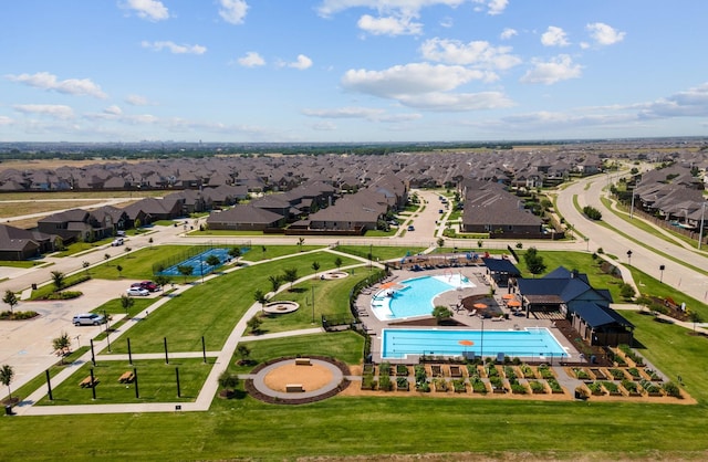 6000 Sutton Fields Trl, Celina, TX 76227 - birds eye view of property featuring a residential view