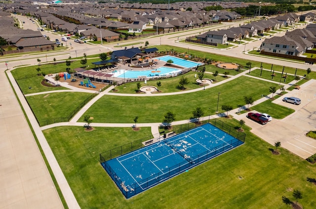 6000 Sutton Fields Trl, Celina, TX 76227 - aerial view featuring a residential view