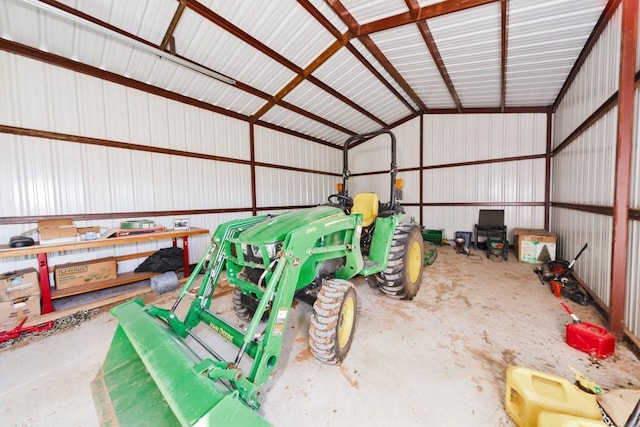 170 Rolling Hills Blvd, Alvord, TX 76225 - garage featuring metal wall