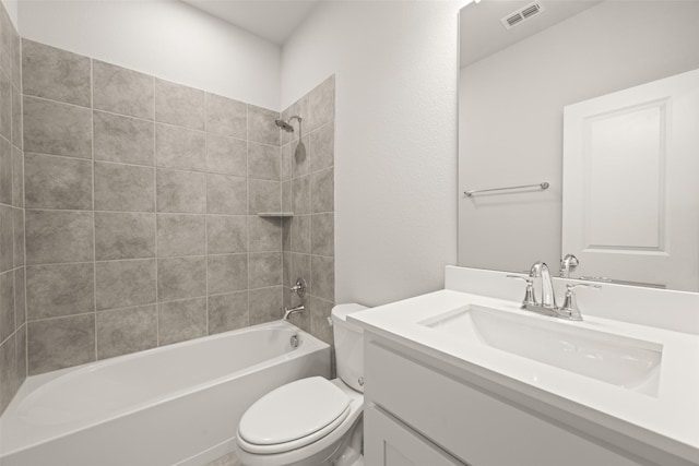 510 Reatta Dr, Justin, TX 76247 - bathroom with vanity and shower / tub combination