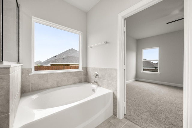 510 Reatta Dr, Justin, TX 76247 - full bathroom with a garden tub