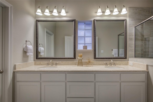7401 Collin Mckinney Pkwy, Mckinney, TX 75070 - bathroom with double vanity