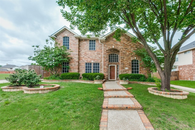 4619 Forest Park Rd, Plano, TX 75024 - traditional-style home with brick siding
