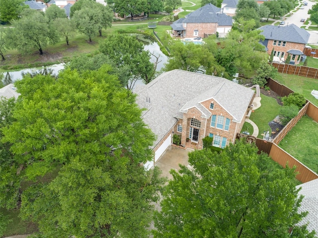 aerial view