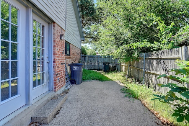 5834 Westhaven Dr Unit B, Fort Worth, TX 76132 - view of patio / terrace with a fenced backyard
