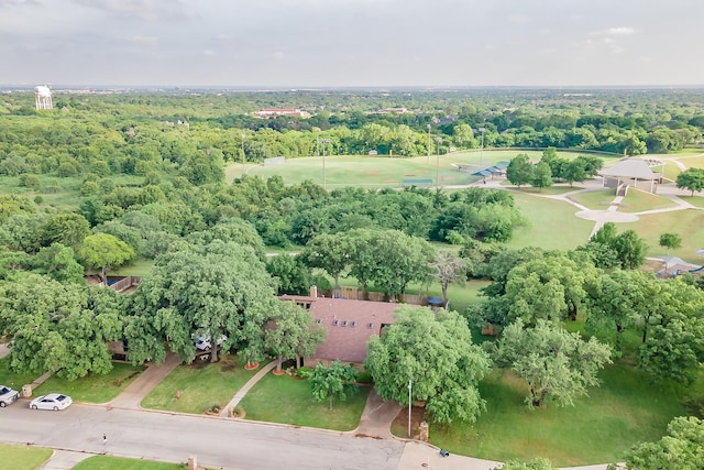 aerial view