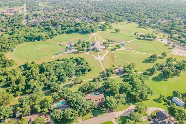 drone / aerial view