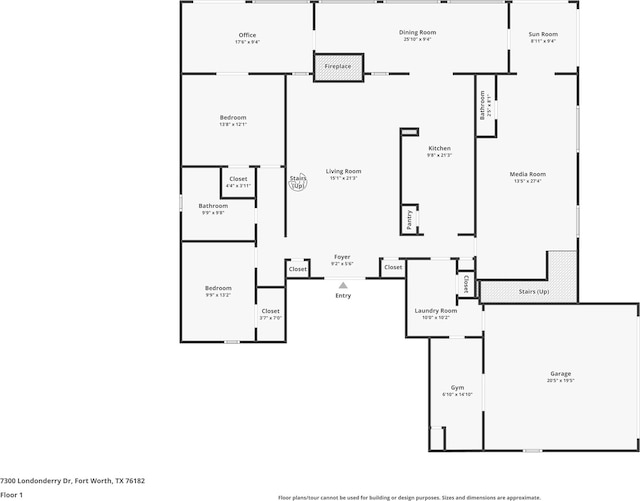 view of layout