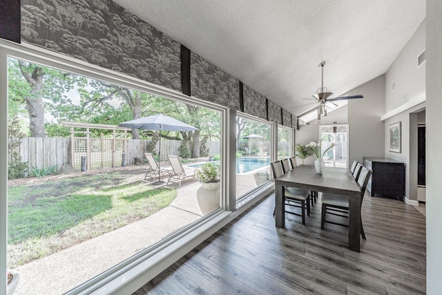 sunroom with visible vents
