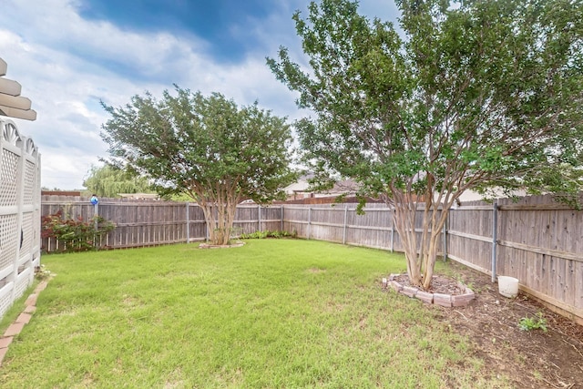 3073 Dusty Ridge Dr, Rockwall, TX 75032 - view of yard with a fenced backyard