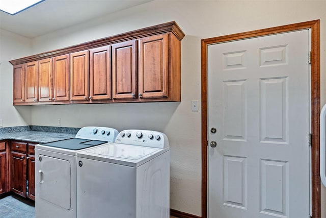 200 Bushwhacker Dr, Mabank, TX 75156 - laundry area with cabinet space and independent washer and dryer