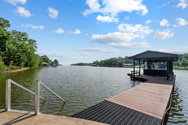 200 Bushwhacker Dr, Mabank, TX 75156 - dock area featuring a water view