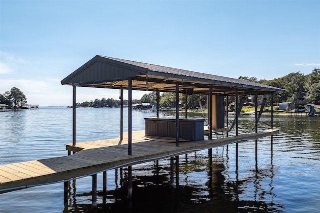 200 Bushwhacker Dr, Mabank, TX 75156 - dock area with a water view