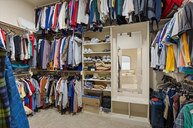 1408 Joshua Way, Granbury, TX 76048 - walk in closet featuring carpet
