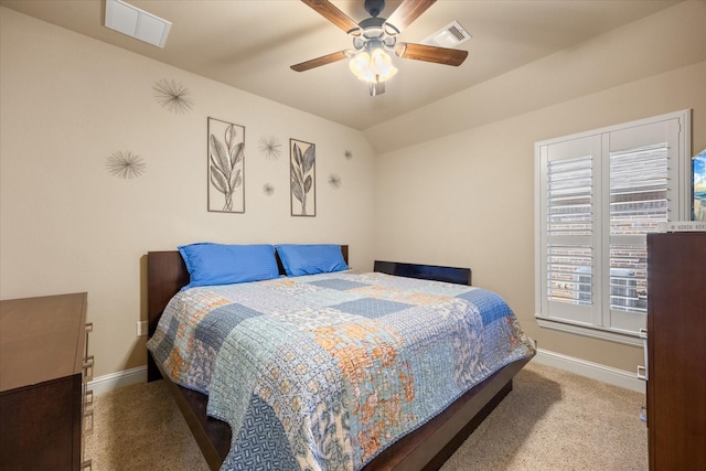 1408 Joshua Way, Granbury, TX 76048 - bedroom featuring baseboards, visible vents, and ceiling fan